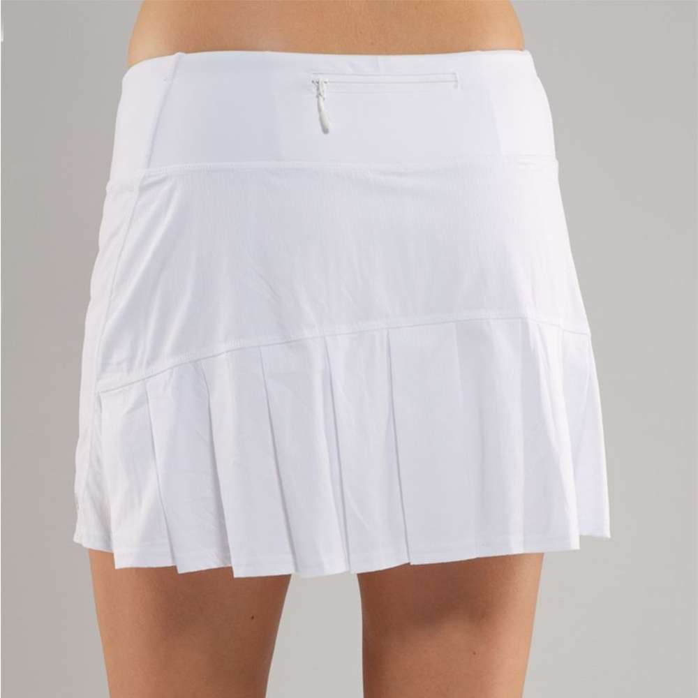 Lululemon Women’s Run: Speed Skirt, White, size 8 - Picture 2 of 12